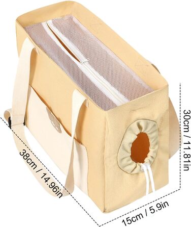 Транспортна сумка для собак та котів, дихаюча, легка, для подорожей, з місткістю для маленьких собак та котів