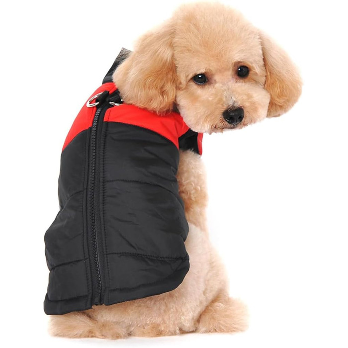 Зимовий теплий одяг для собак, водонепроникний пуховик для собак XL, червоний