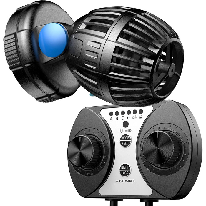 SunSun CW-110 помпа для акваріума, регульована течія 500-4000 л/год, 10 Вт, хвильова, день/ніч