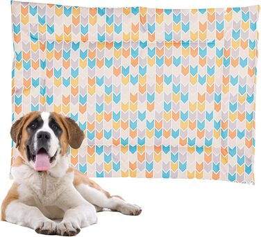 Підкладка для переноски для собак Downtown Pet Supply, 73,7 x 50,8 см, водовідштовхувальна, Ripstop Nylon, міцна та придатна для прання в машині, розмір M (Chevron, L 3 x B 3 x H 3 см)