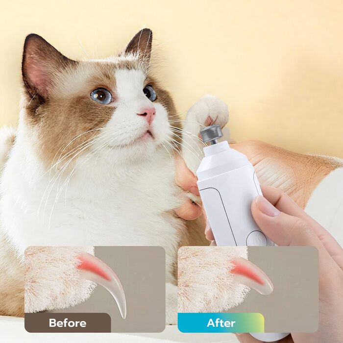 Електричний точило для собачих кігтів Mcbazel – бездротовий тример для собак великих, середніх та малих порід