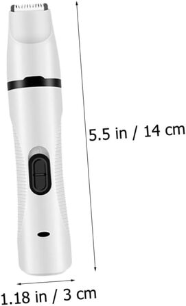 Електричний триммер для шерсті тварин Kisangel для собак та котів, USB, тихий, з безпечним ножем, для догляду та подорожей