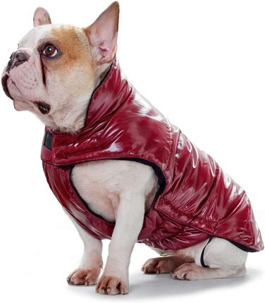 Зимовий теплий одяг для собак HUNTER Tampere - водонепроникний, з флісовою підкладкою, червоний (50)