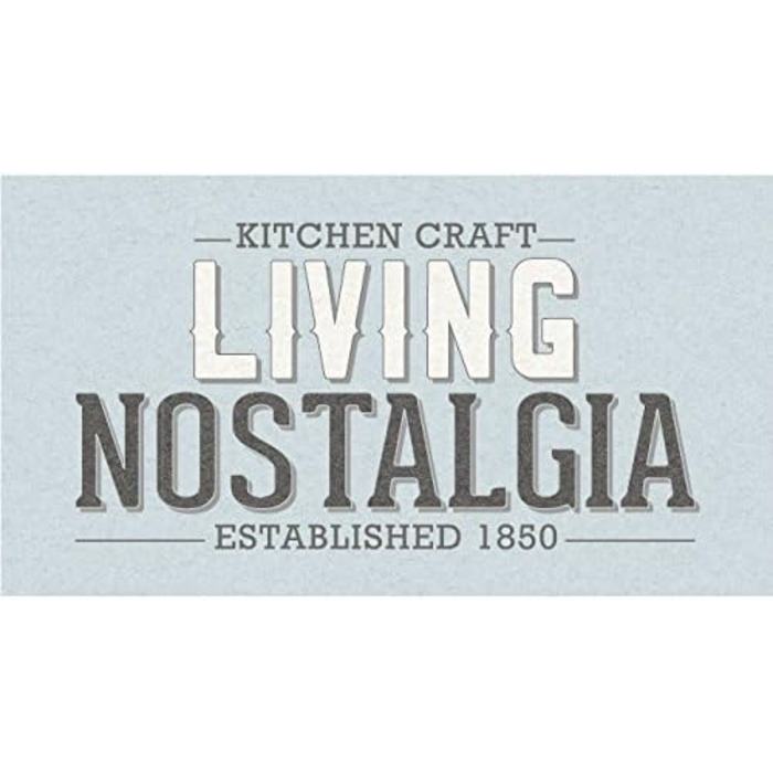 Контейнер для корму KitchenCraft Living Nostalgia з ложкою, 3 кг, 19 x 16 x 27 см