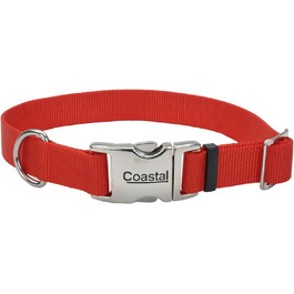 Нашийник для собак Coastal Spectra, нейлоновий, червоний, 35,6 см