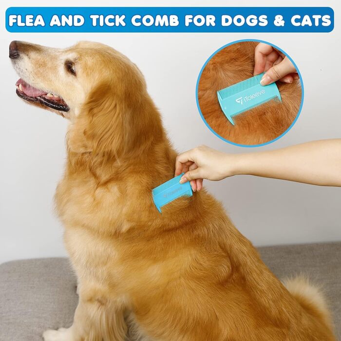 Професійна щітка для собак з довгим волоссям Dual Flex - знімає підшерсток, розплутує та видаляє ковтуни. Підходить для собак та котів