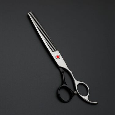 Набір професійних ножиць для собак та котів 4-в-1, з витончувальними ножицями, гребінцем, з нержавіючої сталі 440C