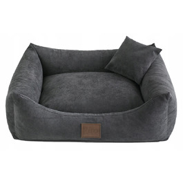 Лежанка для собак SOFA SUN, розмір L (100х80 см), колір графіт