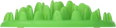 Інтерактивна повільна миска для собак GREEN, антиковтальна, для маленьких порід, стимулює ментально, легка у догляді
