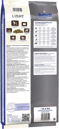 Сухий корм для собак Bosch HPC Light для контролю ваги, 12.5 кг