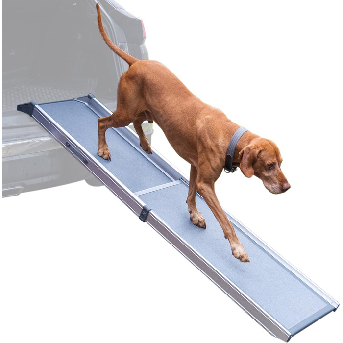 Рампа для собак VOSS.PET, висувна, алюмінієва, 100-180 см, до 120 кг