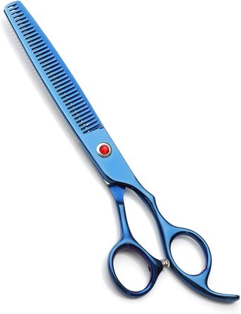 Набір для грумінгу собак та котів, професійний 5-в-1, з витончувальним ножем, вигнутими та прямими ножицями, гребінцем, нержавіюча сталь 440C