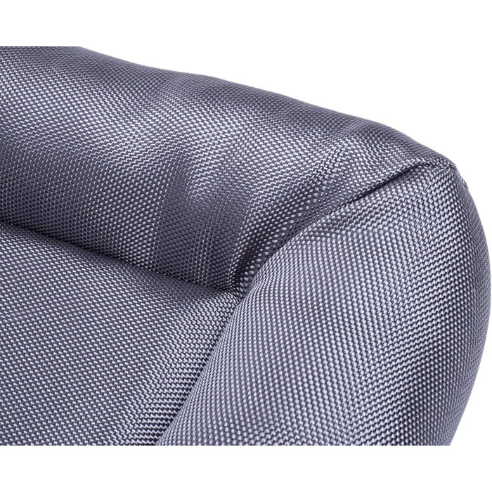 Матрац для собак Petface з memory foam, водовідштовхувальний, сірий, розмір 70 x 43 x 8 см