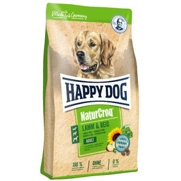 Сухий корм для собак HAPPY DOG NaturCroq Ягня з рисом, 15 кг