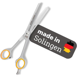 Ножиці моделювальні EHASO, 17 см, нержавіюча сталь, зубчасті (46 зубців)