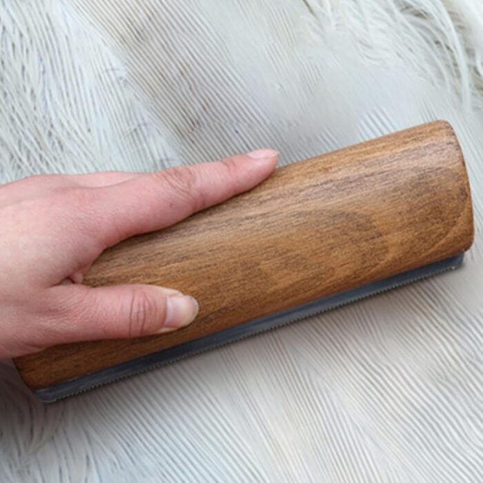 Гребінець для догляду за шерстю собак та котів - вичісувальна щітка проти випадання шерсті | Багатофункціональний гребінець для собак та котів з гладким дизайном, для сезонного линяння (20x6.8 см)