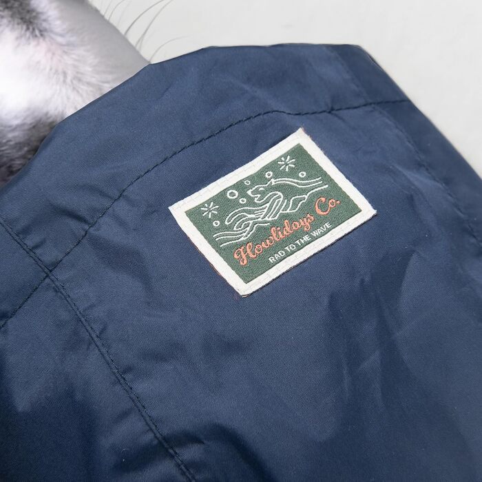 Водонепроникна куртка для собак Baja Coastline з капюшоном, легка та регульована, великі породи, розмір 65 (XL)