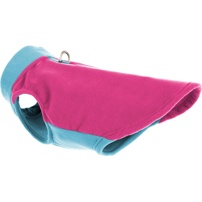 Тепла флісова жилетка для маленьких собак Gooby (Рожева, розмір Medium, обхват грудей ~41 см)