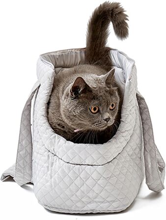 Сумка-переноска для собак і котів, бавовна, легка зимова переноска, портативна для цуценят і кошенят