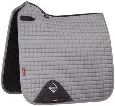LeMieux Prosport бавовняна підкладка для верхової їзди Dressage (S/M, сіра)