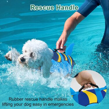 Жилет для собак Shark Fin від Fragralley: безпечне плавання та водні розваги