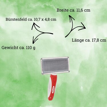 Щітка для собак EHASO Softzupfbürste - велика та середня, для грумінгу