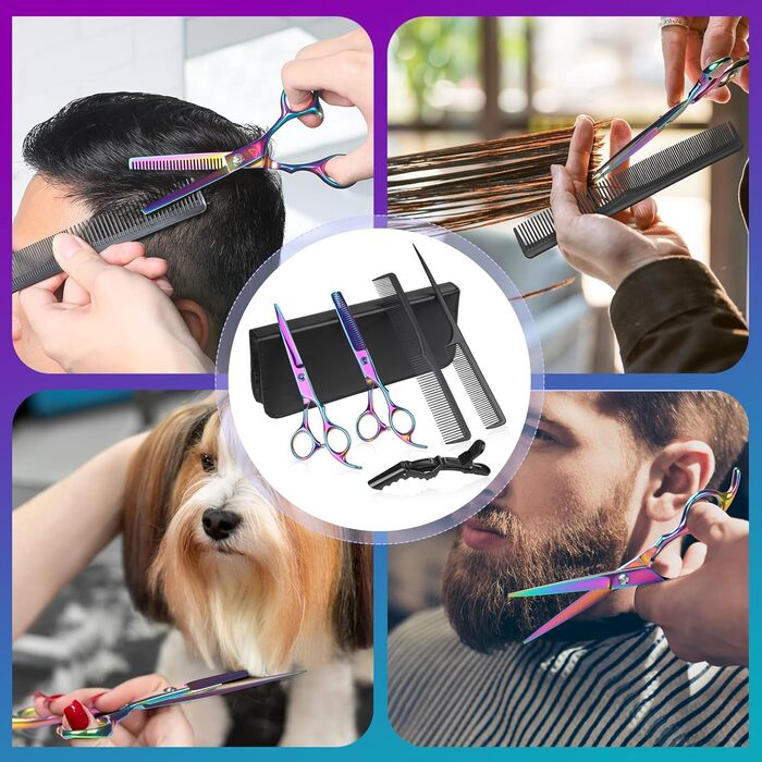 Набір 4 в 1 з 6 лезами, чорний колір