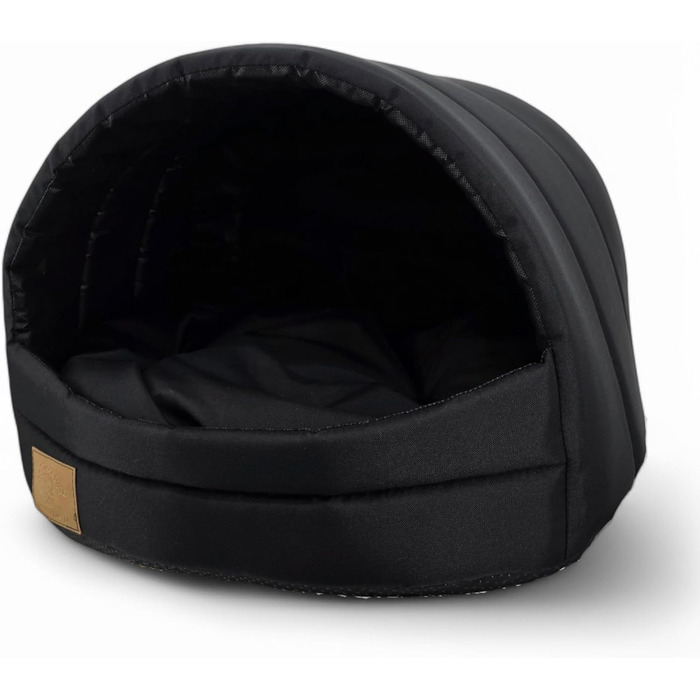 Будка для собак ODOLPLUSZ Hundehütte – комфортний дім для вашого улюбленця (Чорний, M)