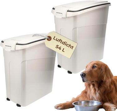 Контейнер для корму GarPet 54 л: герметичний, для собак та коней