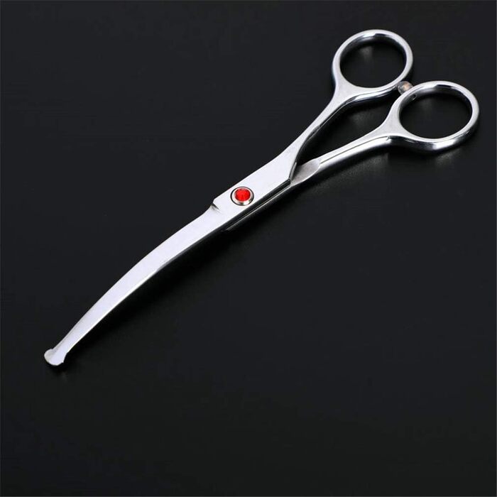 Набір професійних ножиць для грумінгу тварин: 3 шт. з нержавіючої сталі, безпечні закруглені кінчики, для собак та котів