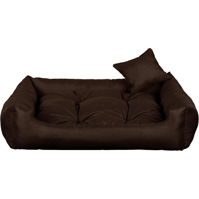 Килимок для собак Gutekissen з міцних матеріалів CODURA (XS – 55x45 см, коричневий)