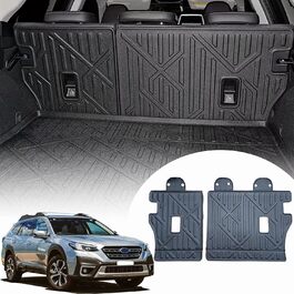 Захист спинки сидіння для Subaru Outback 2021-2022, килимки для багажника та домашніх тварин, 2 шт, водонепроникні, з липучкою, аксесуари для авто