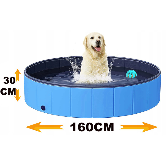 Великий посилений садовий басейн для собак XXL — Меганабір