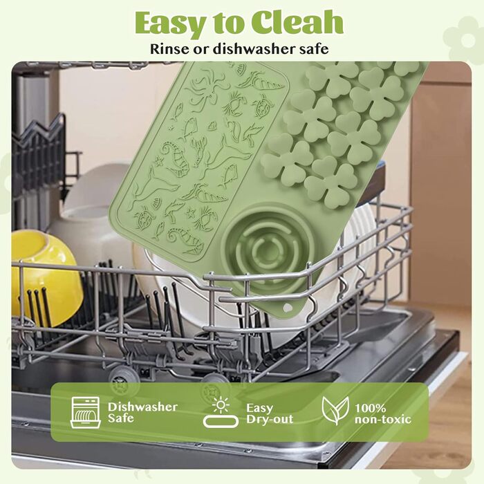 Силіконова килимок-лежанка для собак та котів - повільний годівник, інтерактивна іграшка-лежанка, антиковзаюча, для швидких їдців, для великих та маленьких порід