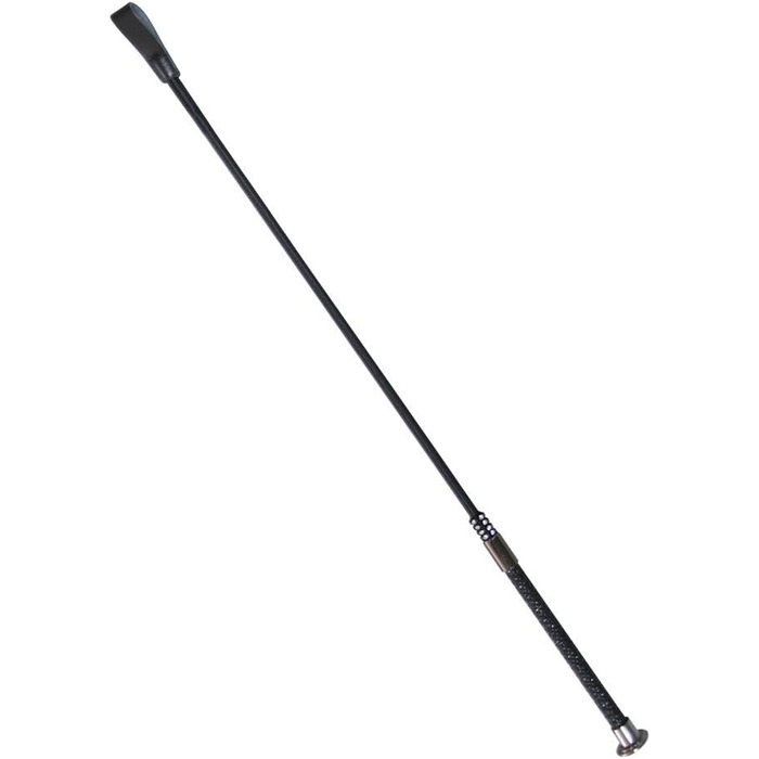 Бляха для коней та поні Snowbee Whip Reitgerte з мікрофібри та неслизьким силіконовим руків'ям, 65 см