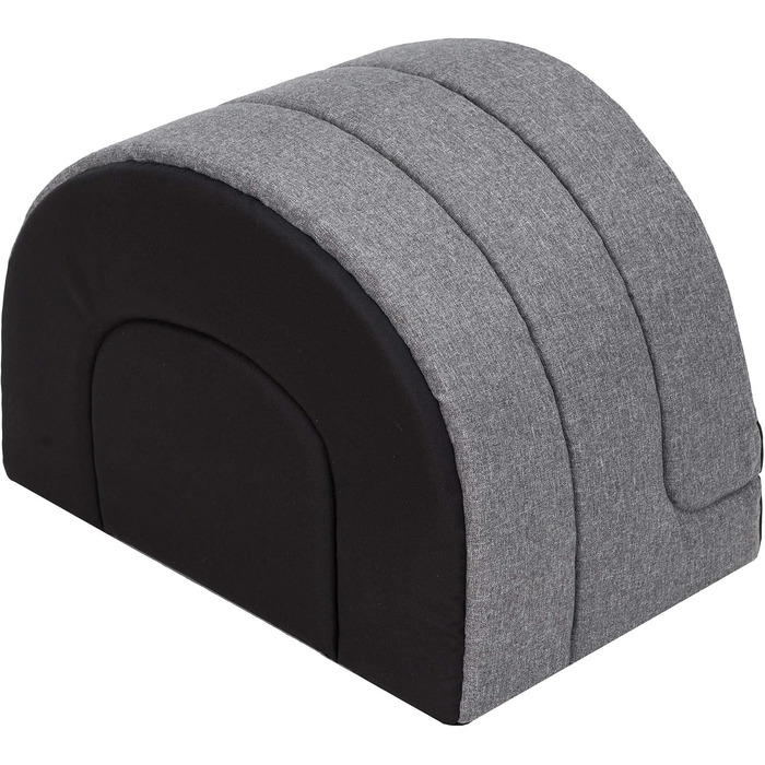 Будка для собак, лежанка для собак, хатинка для собак, будиночок для котів, місце для сну XL - 60x49 см, сірий