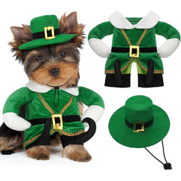 Костюм на День святого Патріка для собак, котів та інших домашніх тварин - ірландський святковий набір