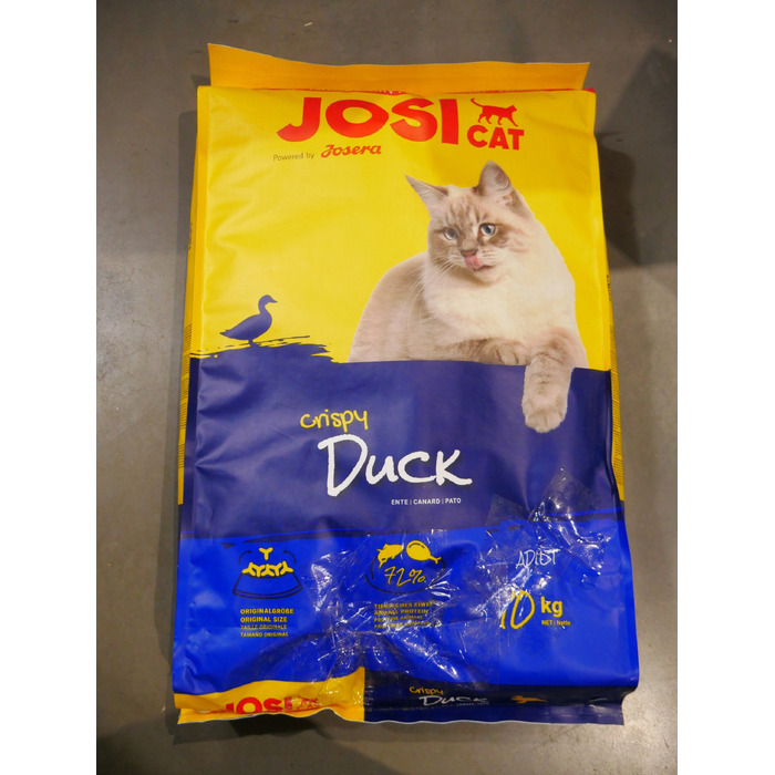 Сухий корм для котів Josera JosiCat Crispy Duck з качкою, 10 кг