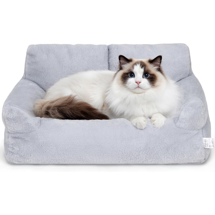 М'яке ліжко для котів та собак великого розміру 90x56x30 см, з неслизьким дном