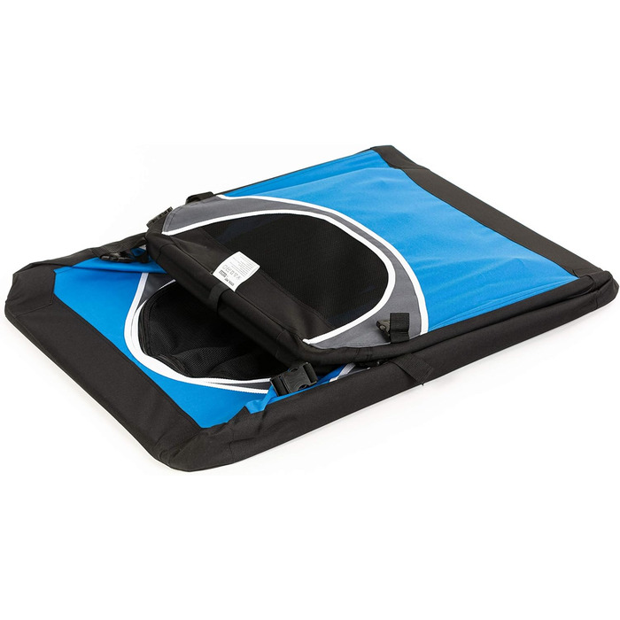 Транспортна переноска для собак CoolPet Box, 82х59х59 см, блакитна (туркІз)