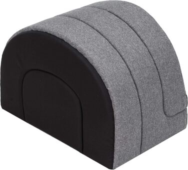 Будка для собак, лежанка для собак, хатинка для собак, будиночок для котів, місце для сну XL - 60x49 см, сірий