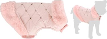 Куртка для собак Flamingo Coco рожева, 25 см