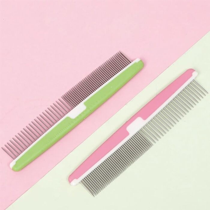 Щітка для собак, інструмент для догляду за шерстю, рожева. Ефективна, для здорової шерсті