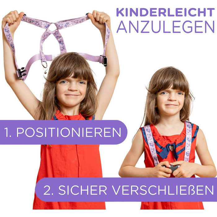 Дитяча попонування для коня Jubi® Blau Pferdeleine - регульована, з сумкою для зберігання - екіпірування для коней/іграшки для коней