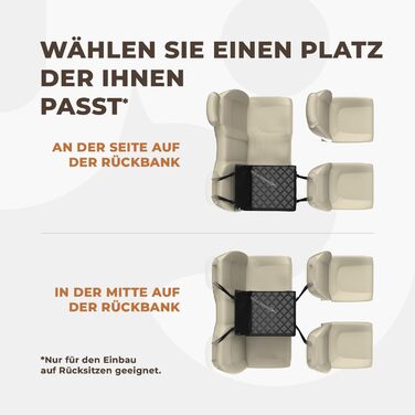 Автокрісло для собак Wuglo Extra Stabiler – безпечне та водонепроникне, до 12 кг, сіре