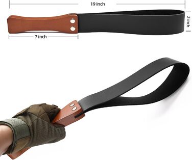 Спіральна косарка для коней BAVIHOR, 48,2 см, з антиковзним дерев'яним руків'ям, чорна