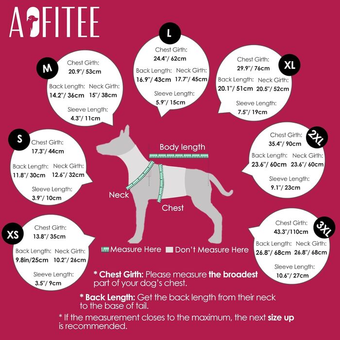 Зимовий комбінезон для собак AOFITEE - теплий водонепроникний костюм для великих собак з отвором для шлейки, для Лабрадора, Голден Ретрівера XL, бордовий