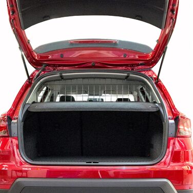 Сітка-перегородка для собак Travall для SEAT Arona (2017-), захист багажника, сітка для транспортування собак, міцна сталева сітка, авто-перегородка для собак