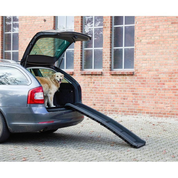 Рампа для собак Knuffelwuff – складана, стійка, протиковзна | для авто, SUV, подорожей | до 40 кг
