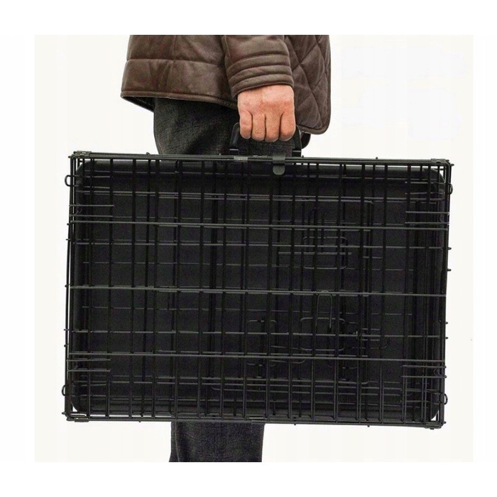 Металева клітка-вольєр Siatex для великих собак, 71 x 106 x 78 см